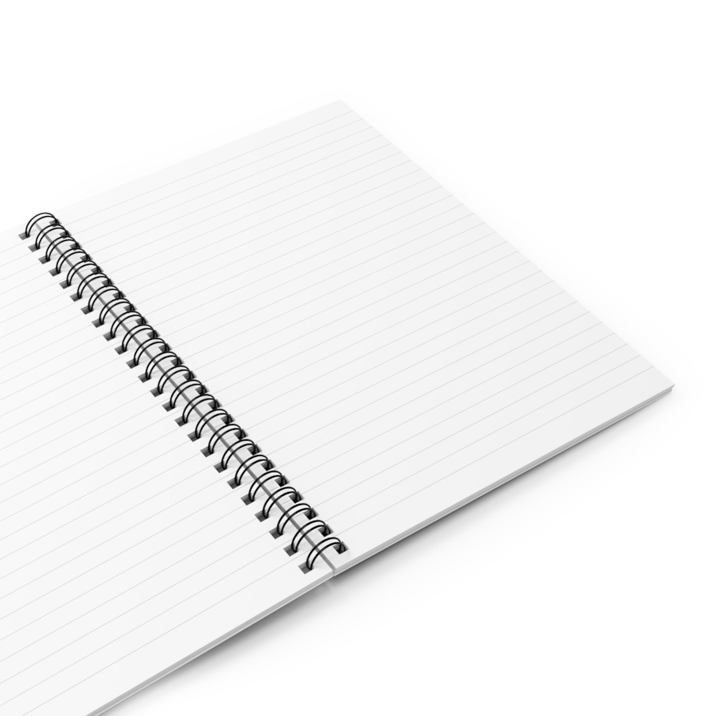 Ruled Line Spiral Notebook - Be The Sunshine Design
